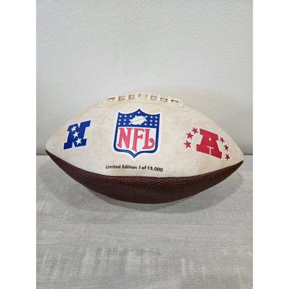 2000 CASTROL NFL LIMITED EDITION FOOTBALL NFC,AFC New England Patriots - Picture 1 of 8